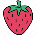 strawberry, fruit, berry, organic