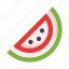 watermelon, fresh, organic, eco, food, berry 