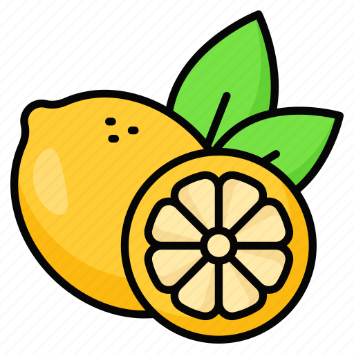 Lemon, citrus, lime, organic, healthy, fruit, food icon - Download on Iconfinder