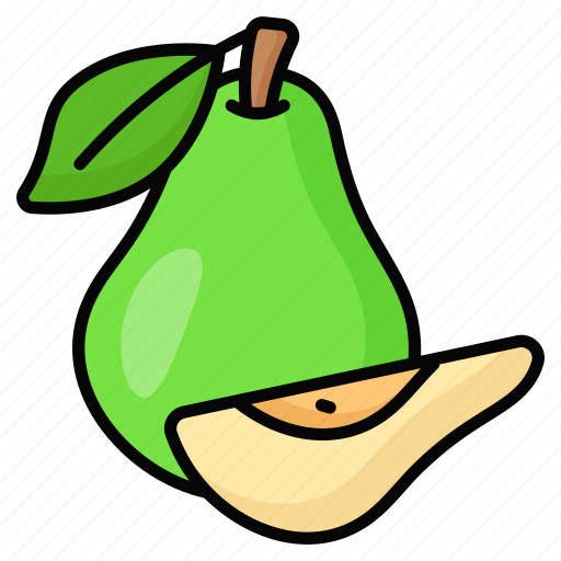 Pear, food, fruit, healthy, tropical, organic, ripe icon - Download on Iconfinder