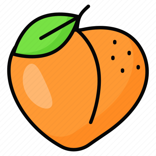 Peach, food, fruit, healthy, diet, organic, nutrition icon - Download on Iconfinder