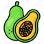 papaya, food, fruit, natural, healthy, diet, organic 