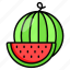 watermelon, food, fruit, juicy, healthy, organic, seasonal 