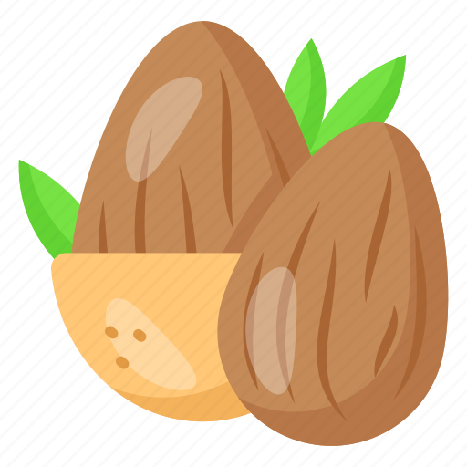 Almond, healthy, food, nutrition, almonds, natural, diet icon - Download on Iconfinder