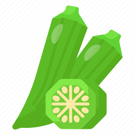 Okra, ladyfinger, vegetable, food, healthy, diet, natural icon - Download on Iconfinder