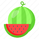 watermelon, food, fruit, juicy, healthy, organic, seasonal
