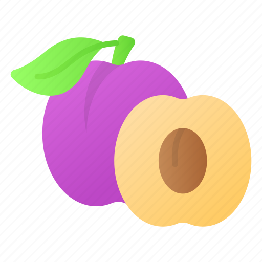 Plum, food, fruit, healthy, juicy, tropical, nutritious icon - Download on Iconfinder