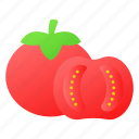 tomatoes, tomato, slice, healthy, natural, food, vegetable