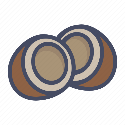 Coconut, fruit, healthy, seed, shell icon - Download on Iconfinder