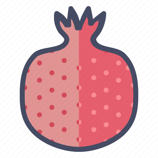 Fruit, pom, pomegranate, seeds icon - Download on Iconfinder