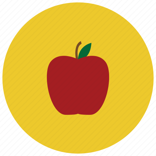 Apple, food, fruit, organic icon - Download on Iconfinder