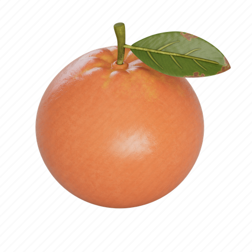 Grapefruit, fruit, healthy, food 3D illustration - Download on Iconfinder