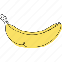 banana, fruit, fruits, vitamin, healthy, natural, farm, eco