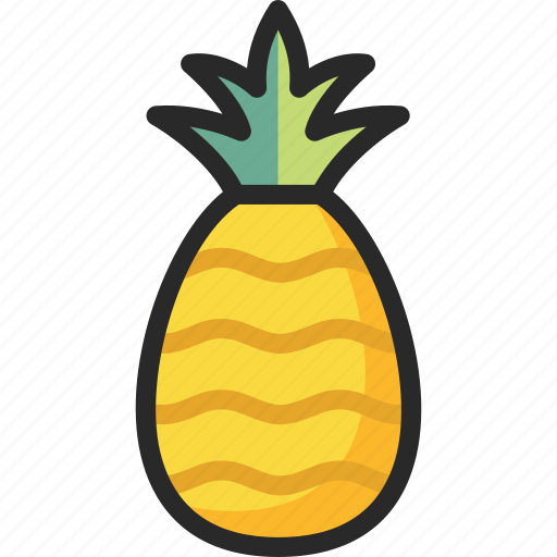 Ananas, fruit, pineapple, tropical icon - Download on Iconfinder