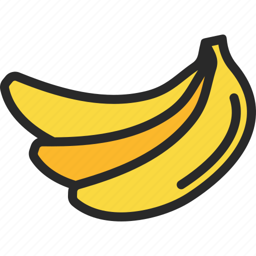 Banana, bananas, bunch, fruit icon - Download on Iconfinder