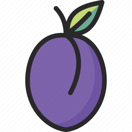 Fresh, fruit, plum icon - Download on Iconfinder