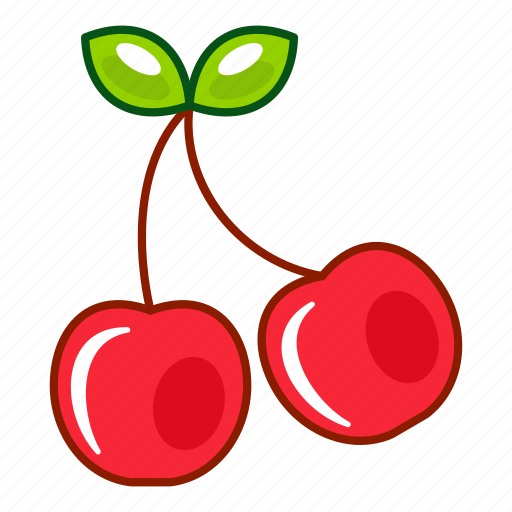 Fruits, cherry, fruit, food, healthy, drink, vegetable icon - Download on Iconfinder