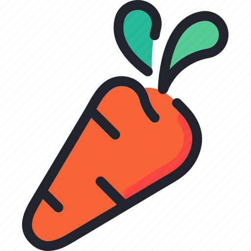 Carrot, food, gastronomy, healthy, kitchen, vegetable icon - Download on Iconfinder