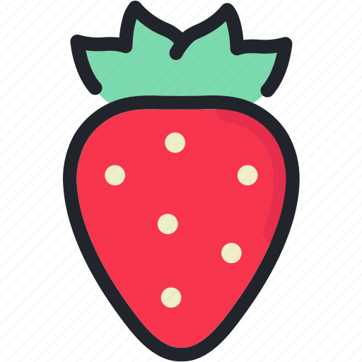 Dessert, food, fruit, gastronomy, strawberry, sweet icon - Download on Iconfinder