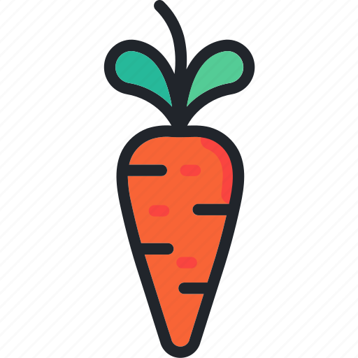 Carrot, eat, food, gastronomy, healthy, vegetable icon - Download on Iconfinder