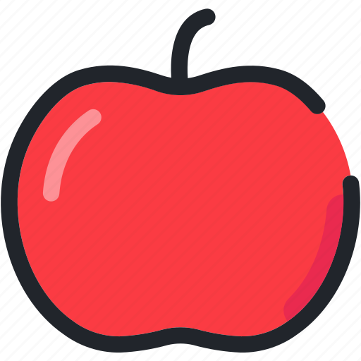 Apple, breakfast, food, fruit, gastronomy, healthy icon - Download on Iconfinder