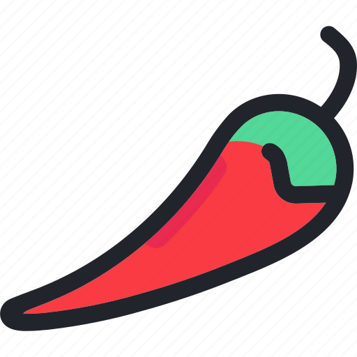 Chili, food, gastronomy, hot, pepper, vegetable icon - Download on Iconfinder