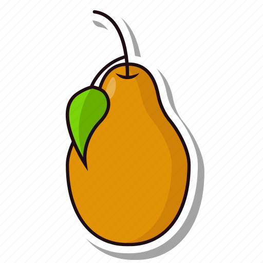 Food, fruit, pear icon - Download on Iconfinder