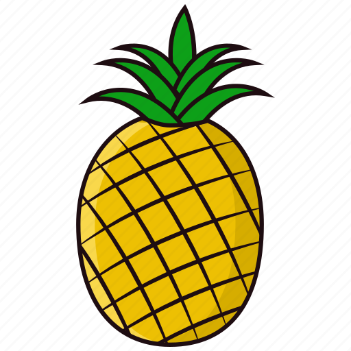 Fruit, pineapple, sweet icon - Download on Iconfinder