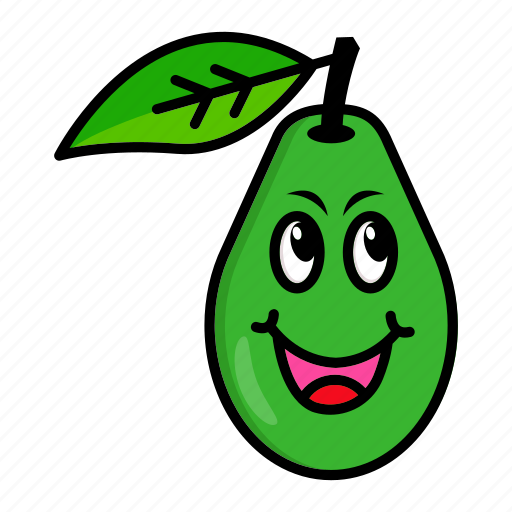 Avocado, character, food, fruit, organic icon - Download on Iconfinder
