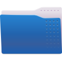 blue, folder
