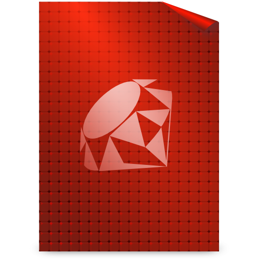 Ruby, text icon - Free download on Iconfinder