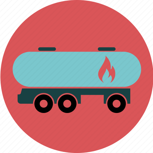 Burning, delivery, fire, fuel, oil, tank, tanker icon - Download on Iconfinder