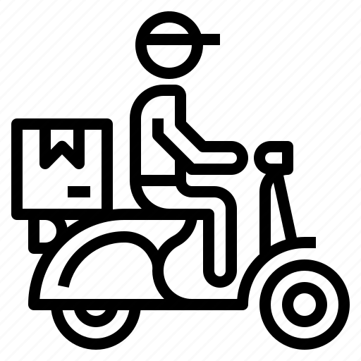 Bike, delivery, express, massenger, motorcycle icon - Download on Iconfinder