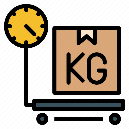 Heaviness, parcel, scales, weigh, weight icon - Download on Iconfinder