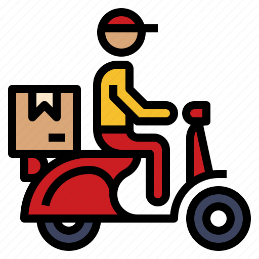 Bike, delivery, express, massenger, motorcycle icon - Download on Iconfinder
