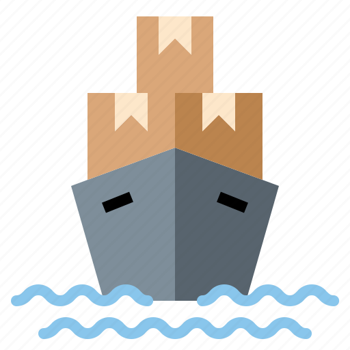 Boat, cargo, shipping, transport icon - Download on Iconfinder