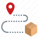 box, destination, locate, package, parcel, tracking