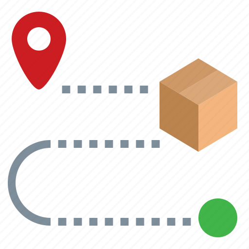 In, on, route, shipment, transit, transporting, way icon - Download on Iconfinder