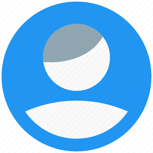 Circle, round, single user, avatar icon - Download on Iconfinder