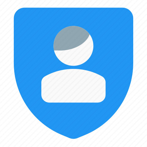 Shield, protect, safe, single user icon - Download on Iconfinder