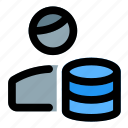 database, stack, server, single user