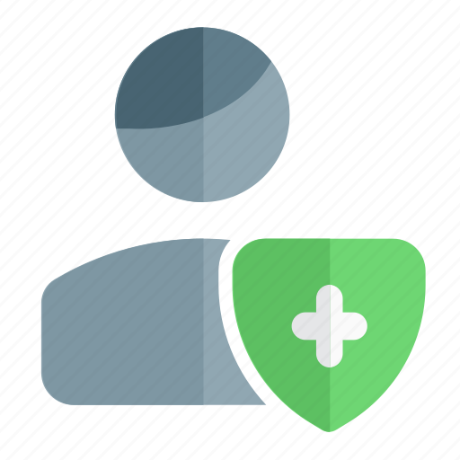 Shield, security, protection, single user icon - Download on Iconfinder