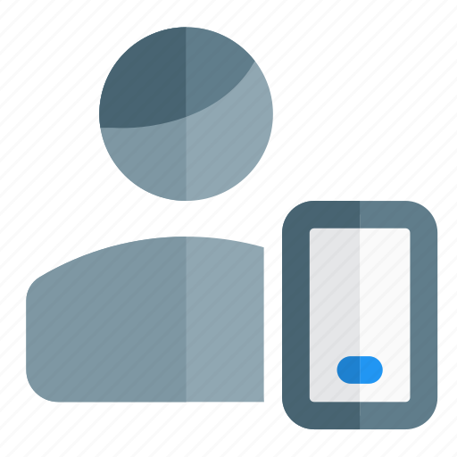 Smartphone, device, mobile phone, single user icon - Download on Iconfinder