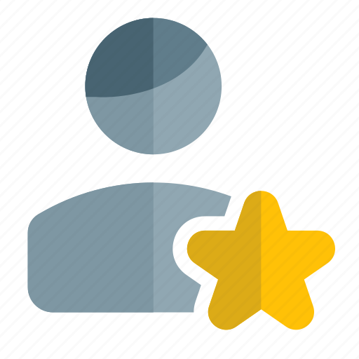 Star, rating, single user, rank icon - Download on Iconfinder