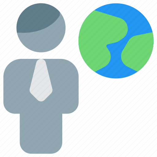 Single, man, globe, earth icon - Download on Iconfinder