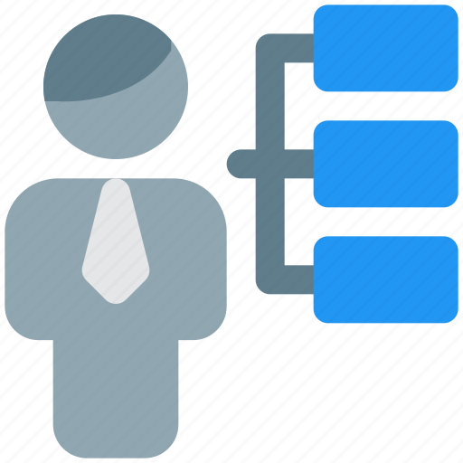 Single, man, hierarchy, structure icon - Download on Iconfinder