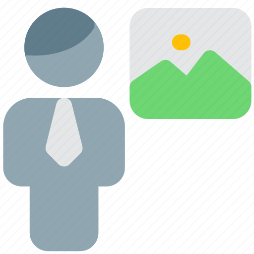 Single, man, image, photo, gallery icon - Download on Iconfinder