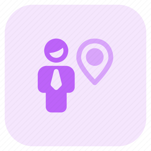 Location, map, pin, single user icon - Download on Iconfinder