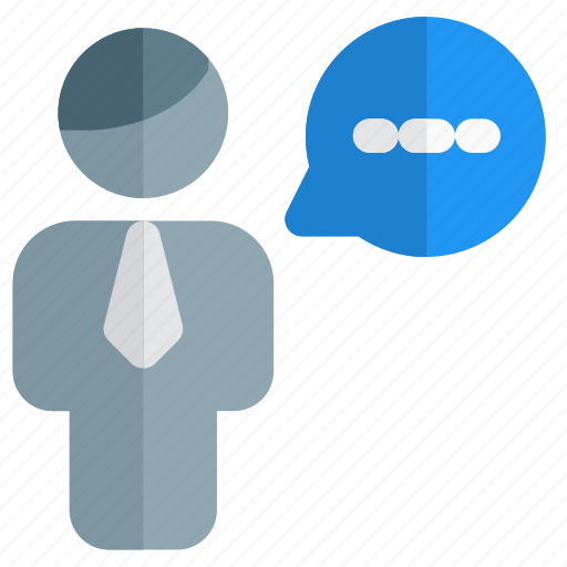 Chat, single user, message, bubble icon - Download on Iconfinder