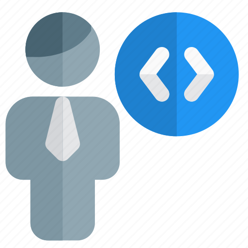 Code, single user, coding, arrows icon - Download on Iconfinder